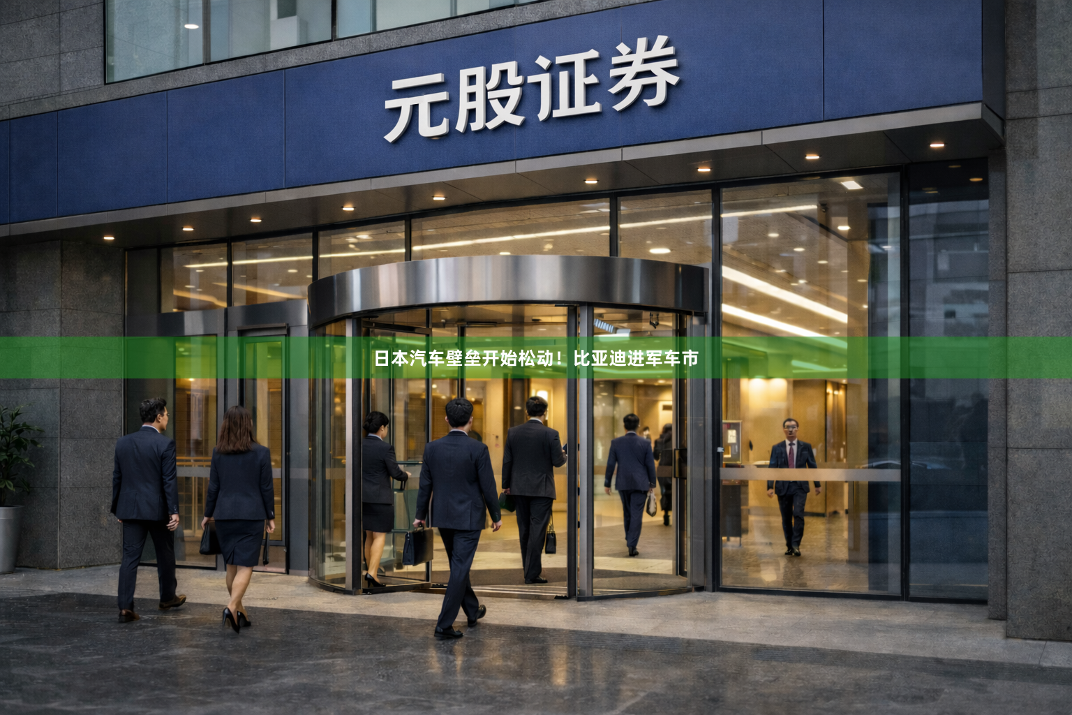日本汽车壁垒开始松动！比亚迪进军车市